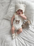 Baby Bear Bonnet - Cream