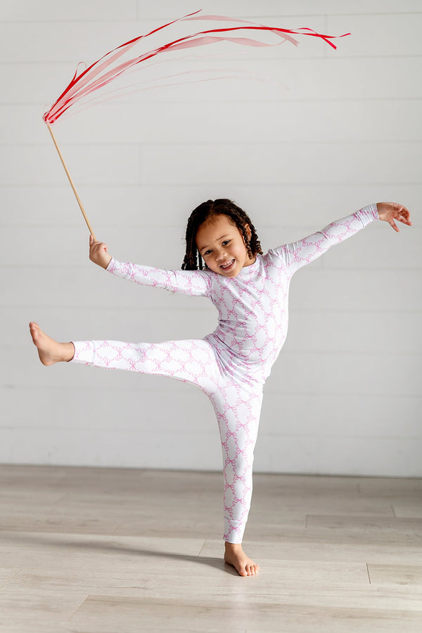 pink-bow-two-piece-long-set-little-pajama-co - Sophia's Style Baby & Toddler Sleepwear-1