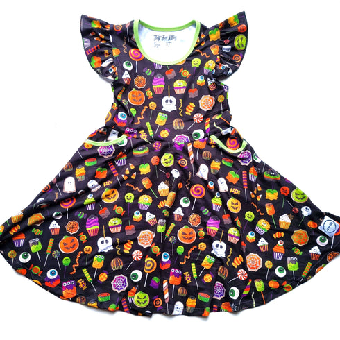 halloween-black-candy-twirl-dress-just-for-littles®️ - Sophia's Style Baby & Toddler-1