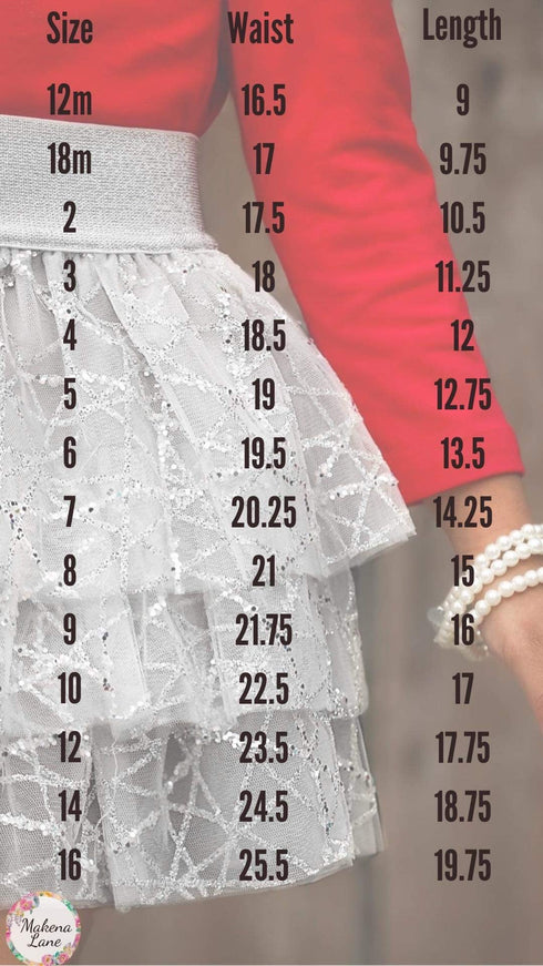 silver-sparkle-skirt-makena-lane - Sophia's Style -5