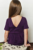 Plum Twirl Dress