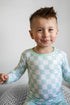 mint-checkers-dream-set Dream-Big-Little-Co-pajama-baby-blanket