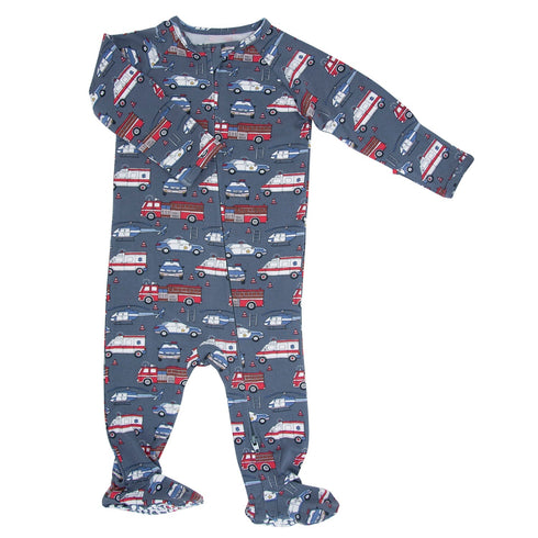 Ironman Zipper Footie