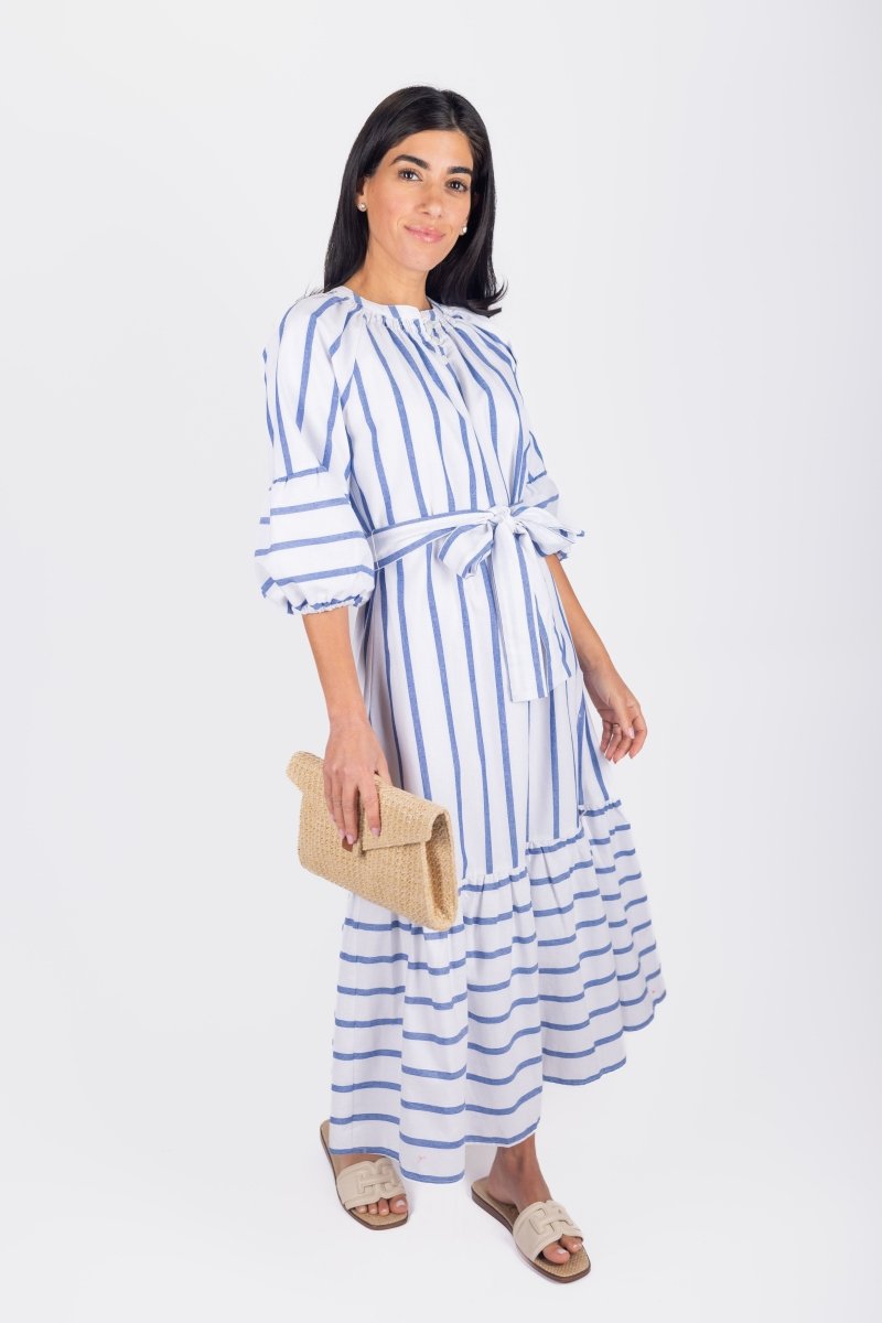 KAI DRESS (BLUE STRIPE) KAI DRESS (BLUE STRIPE)