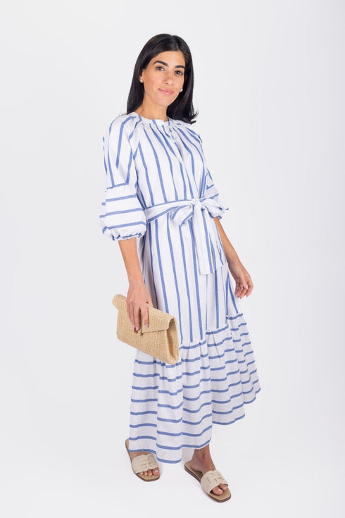 kai-dress-blue-stripe Yakira Bella Sophia's Style-womens-sizes-M-3
