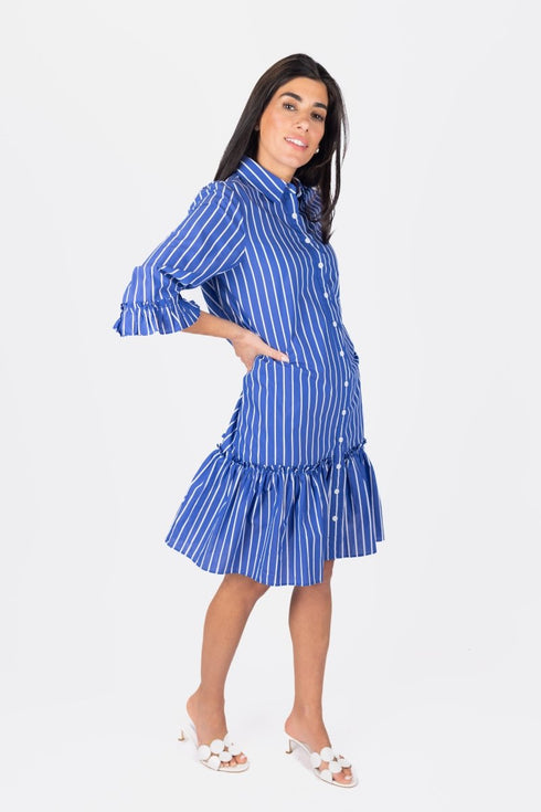 kiana-dress-37-blue-stripe Yakira Bella Sophia's Style-womens-sizes-M-3