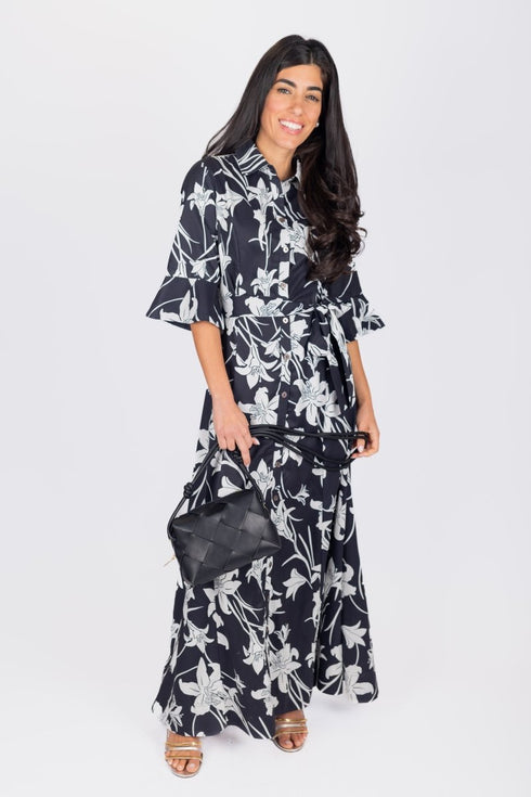 lauren-dress-white-black Yakira Bella Sophia's Style-womens-sizes-S-2