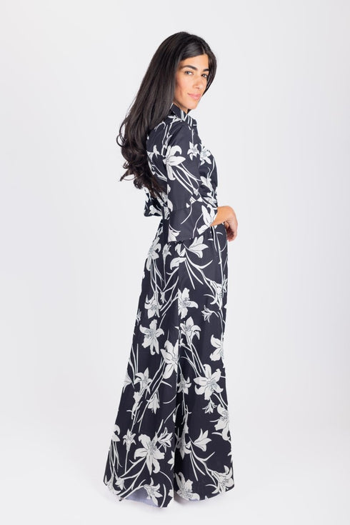 lauren-dress-white-black Yakira Bella Sophia's Style-womens-sizes--8