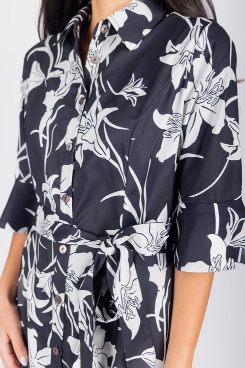 lauren-dress-white-black Yakira Bella Sophia's Style-womens-sizes--9