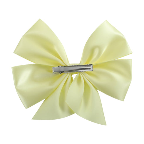 lemon-chiffon-satin-large-bow-hair-clip-lil-cactus-sophias-style-2