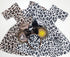 Snow Leopard Twirl Dress