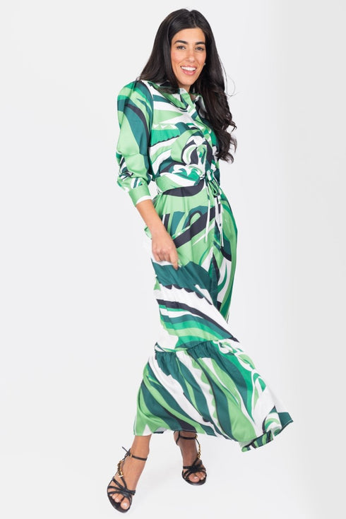 lexi-dress-green-white Yakira Bella Sophia's Style-womens-sizes-S-2
