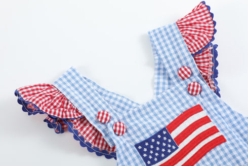 light-blue-and-red-gingham-usa-flag-ruffle-bubble-romper-lil-cactus-sophias-style-4