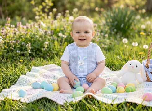 light-blue-gingham-bunny-applique-shortalls-lil-cactus-sophias-style-2