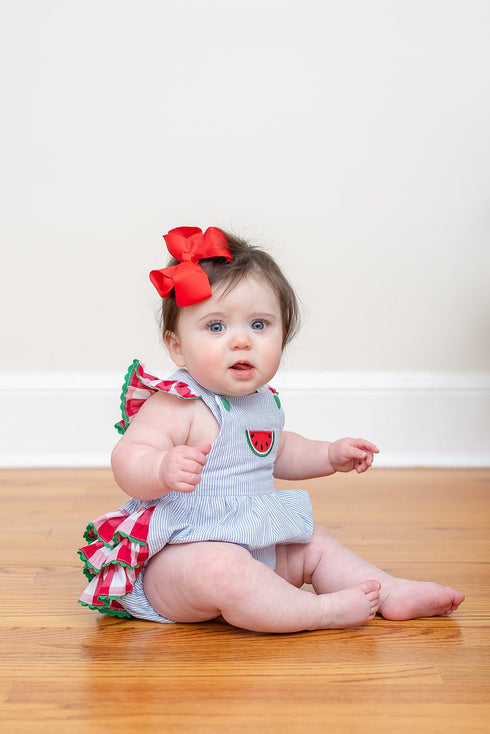 light-blue-seersucker-and-gingham-watermelon-ruffle-romper-lil-cactus-sophias-style-2