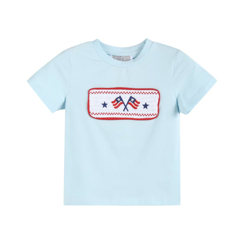 light-blue-usa-flag-smocked-t-shirt-and-shorts-set-lil-cactus-sophias-style-3