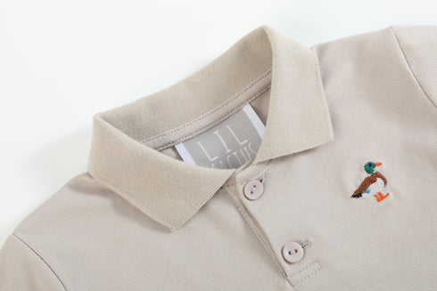 light-brown-mallard-duck-golf-polo-shirt-lil-cactus-sophias-style-2