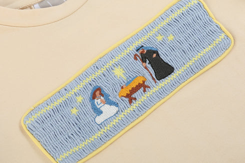 light-brown-nativity-smocked-shirt-and-blue-pants-lil-cactus-sophias-style-3