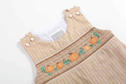 light-brown-pinstripe-pumpkin-smocked-longall-lil-cactus-sophias-style-5