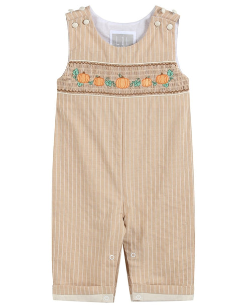 light-brown-pinstripe-pumpkin-smocked-longall-lil-cactus-sophias-style-1