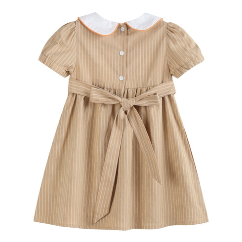light-brown-pumpkin-smocked-collared-dress-lil-cactus-sophias-style-3