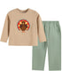 light-brown-turkey-shirt-and-sage-green-pants-set-lil-cactus-sophias-styleTop and Pants Set-1