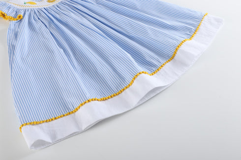 light-blue-striped-lemons-smocked-bishop-dress-lil-cactus-sophias-style-5