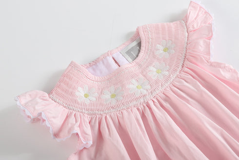 light-pink-daisy-smocked-ruffle-bubble-romper-lil-cactus-sophias-style-3