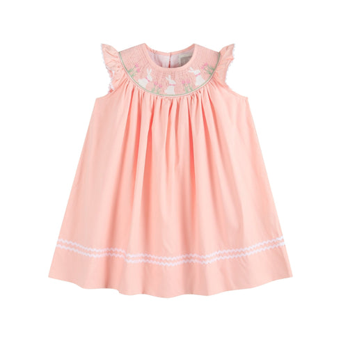 light-pink-bunny-smocked-bishop-dress-lil-cactus-sophias-style-1