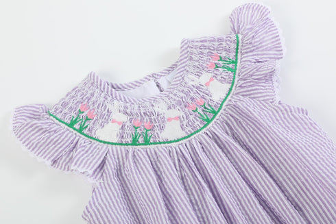 light-purple-seersucker-bunny-smocked-bubble-romper-lil-cactus-sophias-style-4