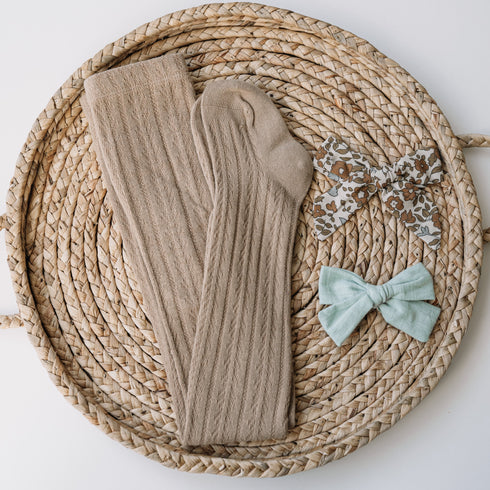 little-love-bug-cable-knit-tights Shoes & Accessories