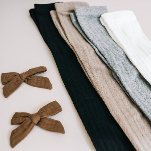 little-love-bug-cable-knit-tights Shoes & Accessories