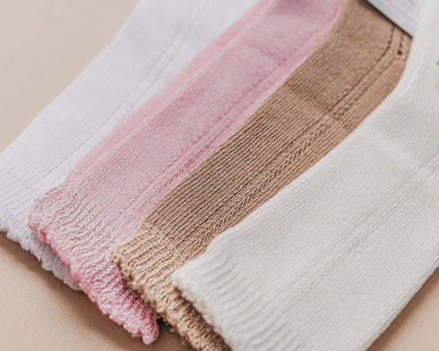 llb-eyelet-knee-high-socks Shoes & Accessories