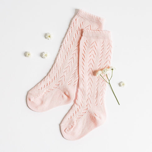 llb-lace-knee-high-socks Shoes & Accessories