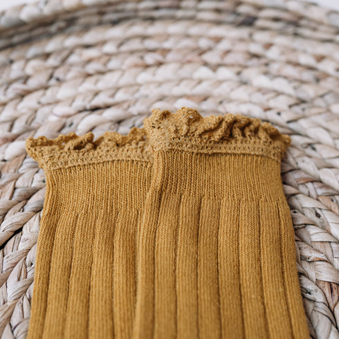 llb-lace-top-knee-high-socks Shoes & Accessories