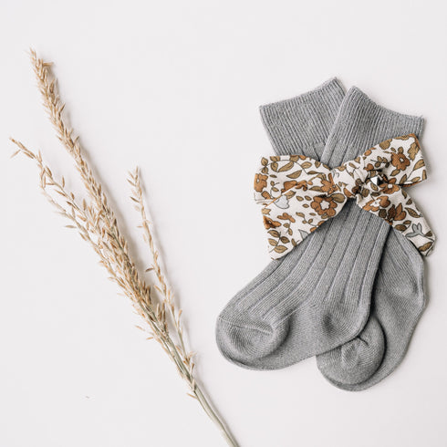 llb-standard-knee-high-socks Little Love Bug - Sophia's Style-Kids Shoes-size-Olive Branch-