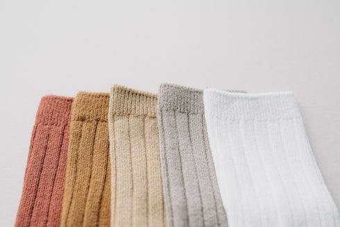 llb-standard-knee-high-socks Little Love Bug - Sophia's Style-Kids Shoes-size-Olive Branch-