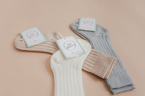 llb-standard-knee-high-socks Little Love Bug - Sophia's Style-Kids Shoes-size-Maroon Madness-