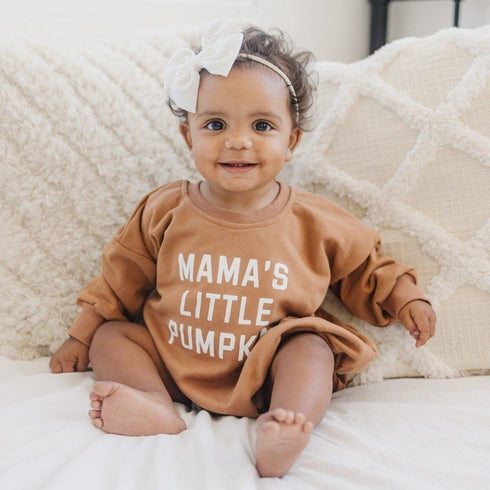 mamas-little-pumpkin-sweatshirt-romper-Little Joy Co. at Sophia's Style-1