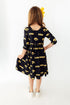 iowa-black-tigerhawk-3-4-sleeve-pocket-twirl-dress-sophias-style-3