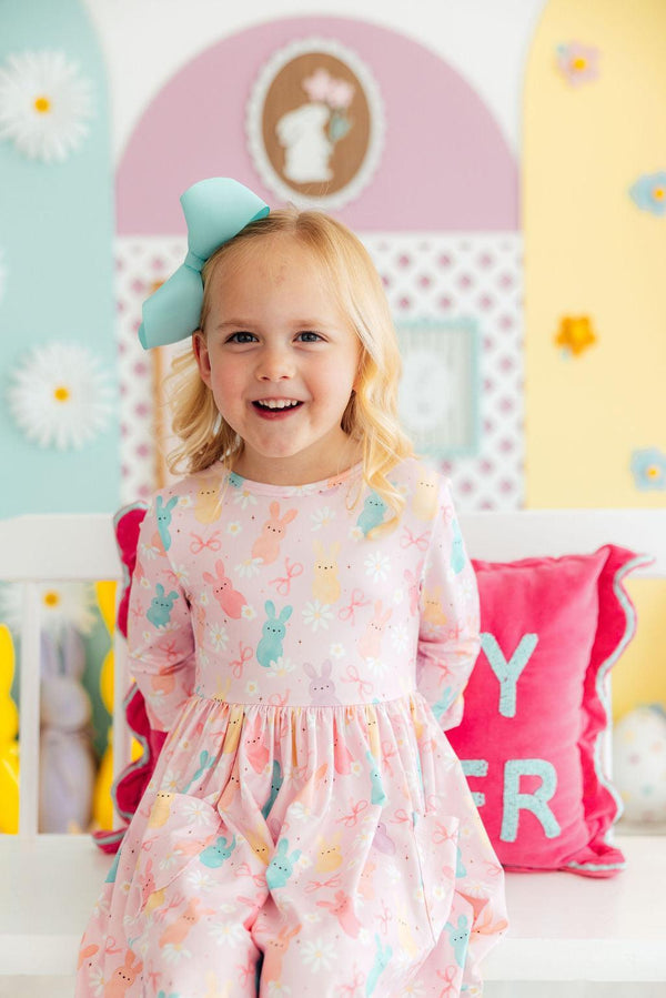 preppy-peeps-3-4-sleeve-pocket-twirl-dress-sophias-styleTwirl Pocket Dress 3/4-1