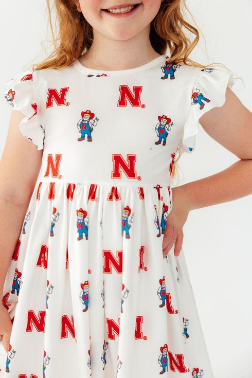 nebraska-white-herbie-husker-flutter-twirl-dress-sophias-styleTwirl Dress Flutter-1