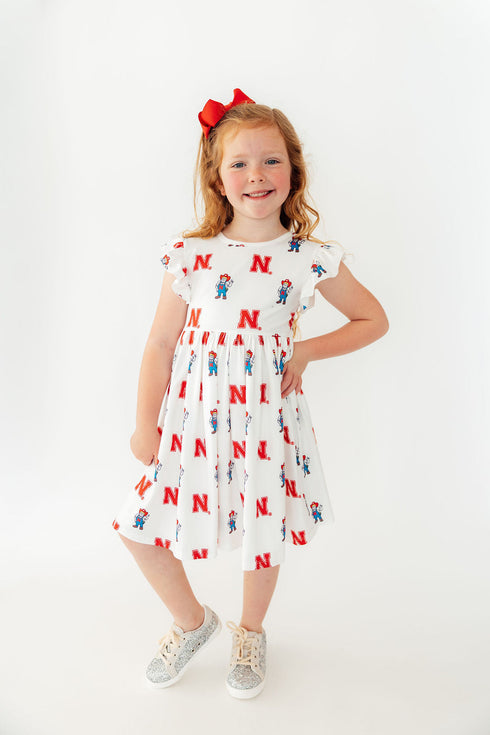 nebraska-white-herbie-husker-flutter-twirl-dress-sophias-style-3