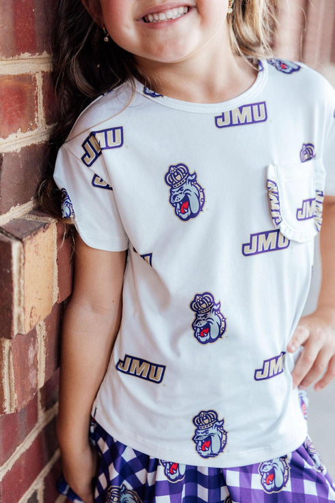 jmu-white-duke-dog-ruffle-pocket-tee-Sophia's Style-3