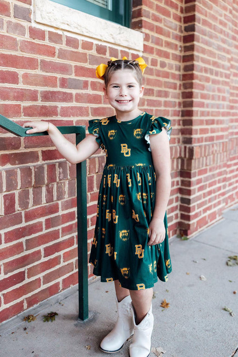 baylor-green-bear-flutter-twirl-dress-Sophia's Style-4