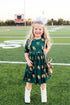 baylor-green-bear-3-4-sleeve-pocket-twirl-dress-Sophia's Style-2