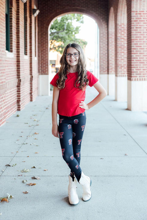 texas-tech-black-raider-red-leggings-Sophia's Style-2