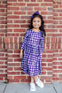 jmu-plaid-duke-dog-3-4-sleeve-pocket-twirl-dress-Sophia's Style-5