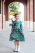 baylor-plaid-bear-3-4-sleeve-pocket-twirl-dress-Sophia's Style-2