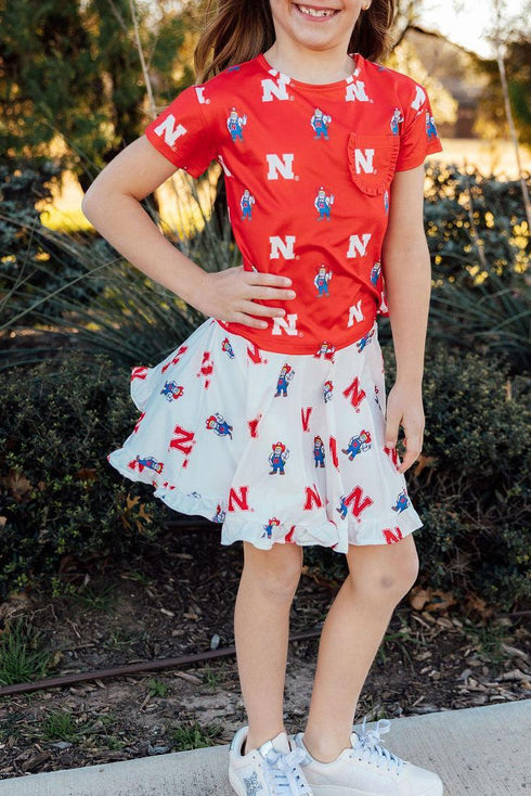 nebraska-white-herbie-husker-twirl-skort-sophias-styleRuffle Twirl Skort-1